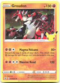 Groudon Holo Rare Celebrations 017/025 NM