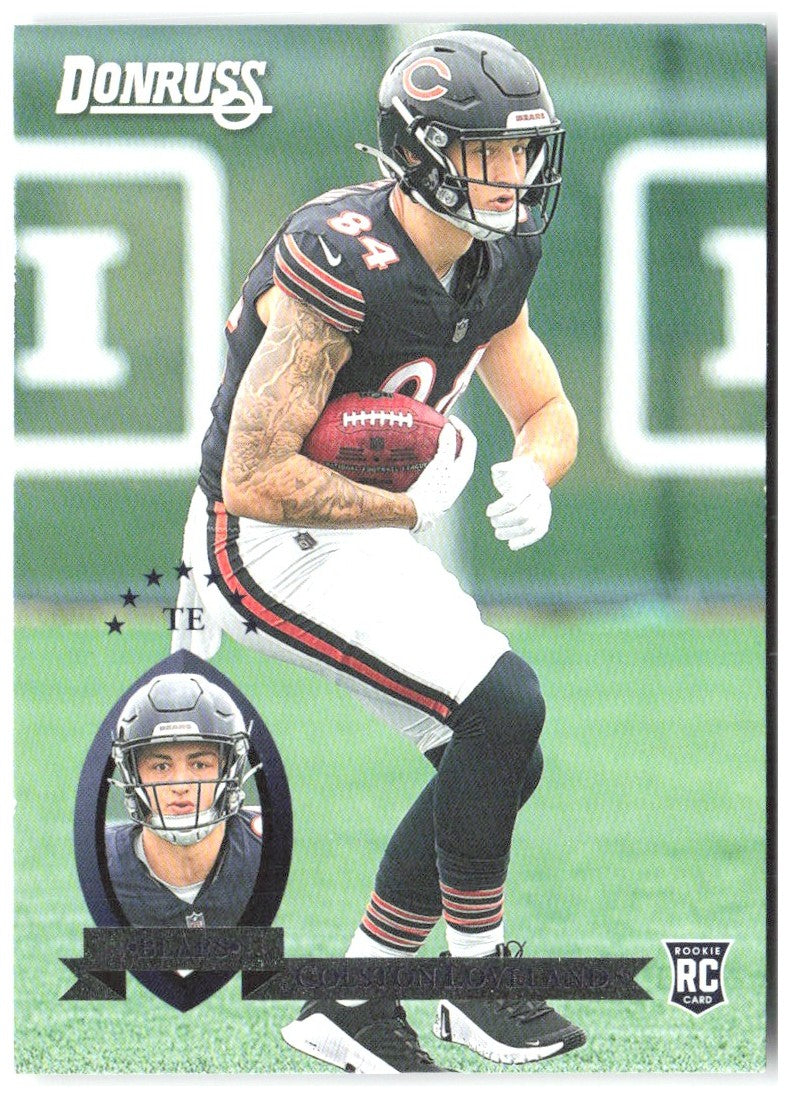 Colston Loveland Donruss - Retro 1995 18 2025 Chicago Bears