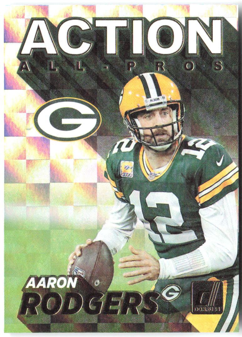 Aaron Rodgers Donruss - Action All-Pros AP1 2021 Green Bay Packers