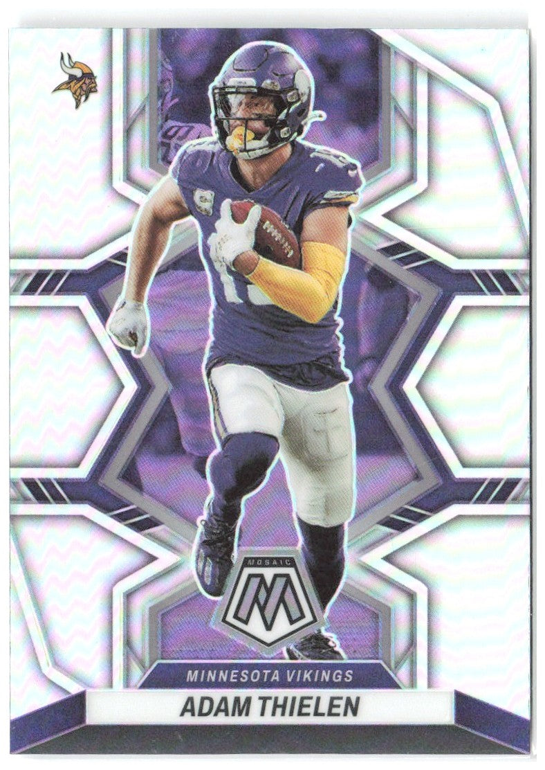 Adam Thielen Panini Mosaic - Silver 130 2022 Minnesota Vikings