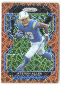 Keenan Allen Panini Prizm - Lazer 166 2021 Los Angeles Chargers