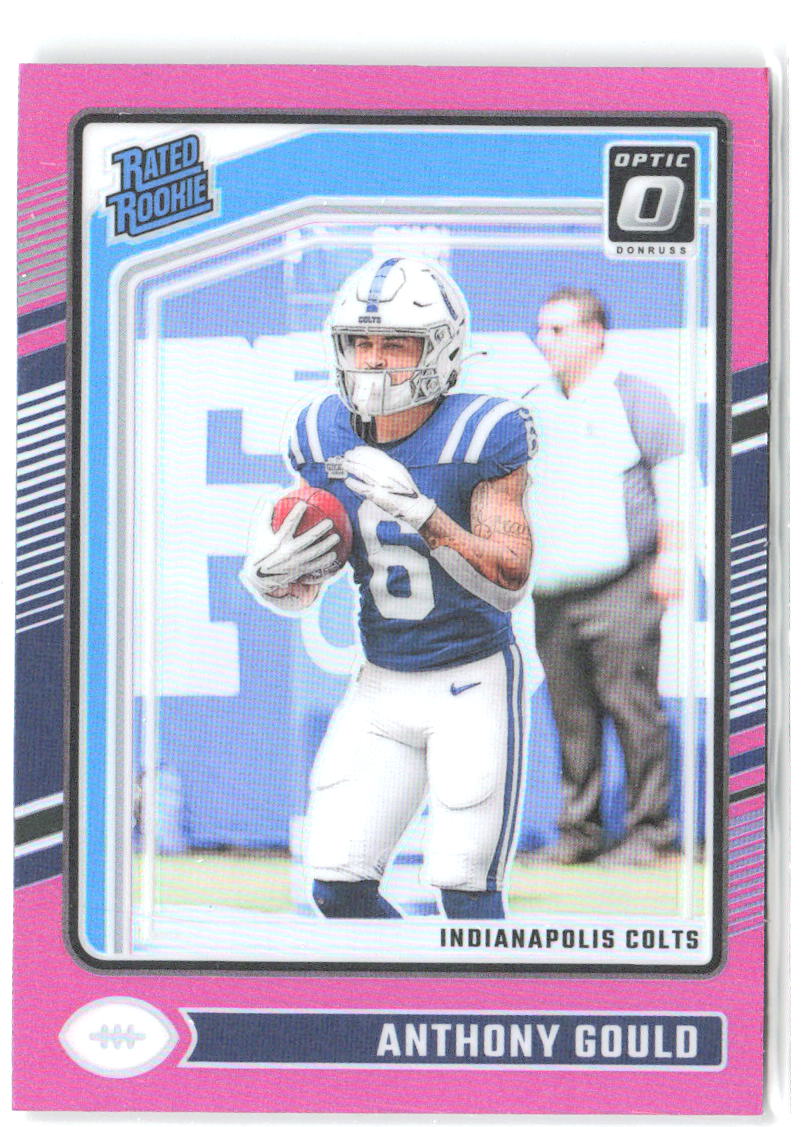 Anthony Gould Donruss Optic - Pink 205 2024 Indianapolis Colts