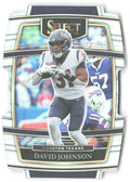 David Johnson Panini Select - Silver Prizm Die Cut 15 2021 Houston Texans