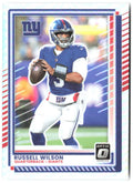 Russell Wilson Donruss Optic - Holo 50 2025 New York Giants