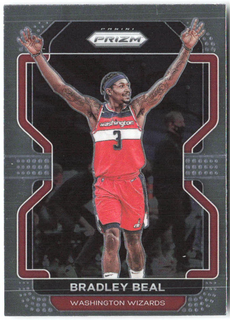 Bradley Beal Panini Prizm 45 2021-22 Washington Wizards