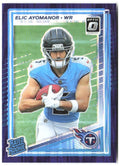 Elic Ayomanor Donruss Optic - Purple Shock 235 2025 Tennessee Titans