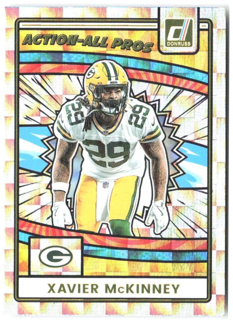 Xavier McKinney Donruss - Action-All Pros AAP-XMC 2025 Green Bay Packers