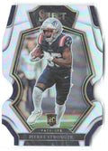 Pierre Strong Jr. Select - Silver Prizm Die Cut 168 2022 New England Patriots