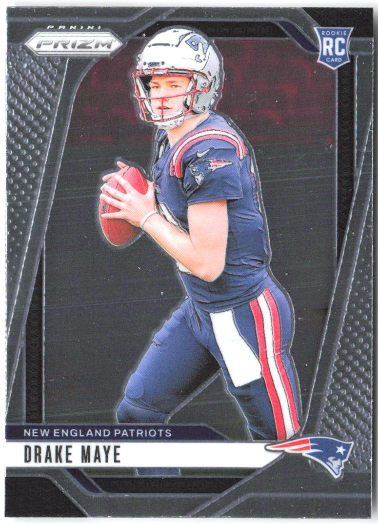 Drake Maye Panini Prizm 329 2024 New England Patriots RC