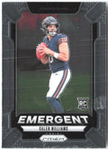 Caleb Williams Panini Prizm - Emergent 1 2024 Chicago Bears