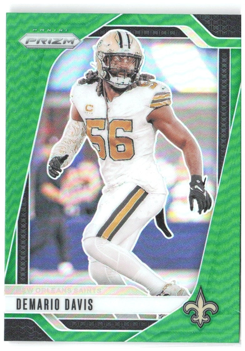 Demario Davis Panini Prizm - Green 207 2024 New Orleans Saints