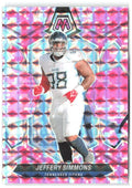 Jeffery Simmons Panini Mosaic - Mosaic Camo Pink 215 2024 Tennessee Titans