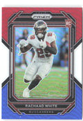 Rachaad White Panini Prizm - Red White and Blue 343 2022 Tampa Bay Buccaneers