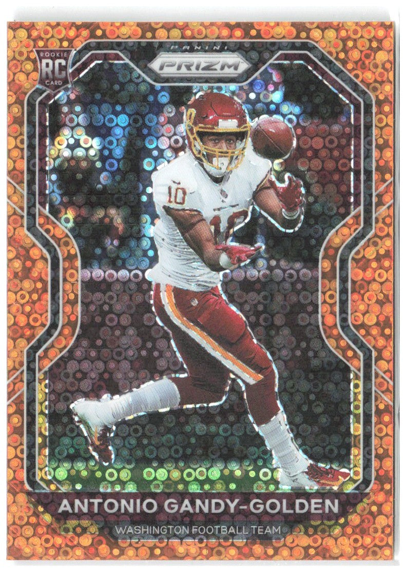 Antonio Gandy-Golden Panini Prizm Prizm Disco 385 2020 Washington Football Team