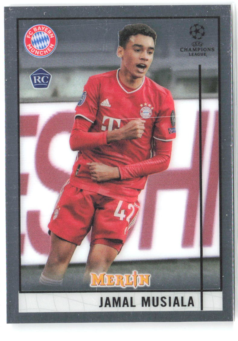 Jamal Musiala Merlin UEFA Champions League 73 2020-21 FC Bayern Munchen RC