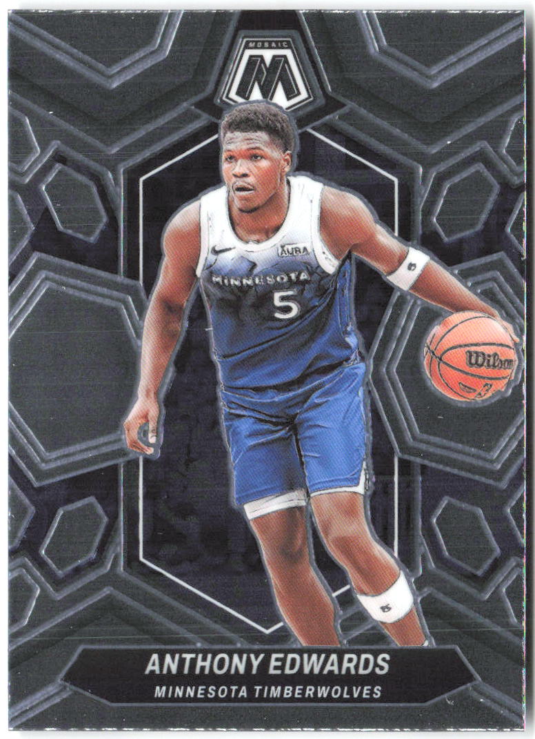 Anthony Edwards Panini Mosaic 33 2023-24 Minnesota Timberwolves