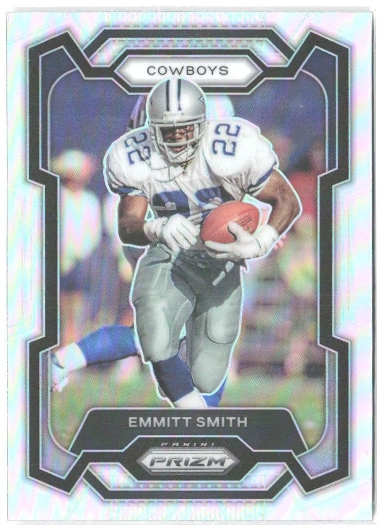 Emmitt Smith Panini Prizm - Silver 74 2023 Dallas Cowboys