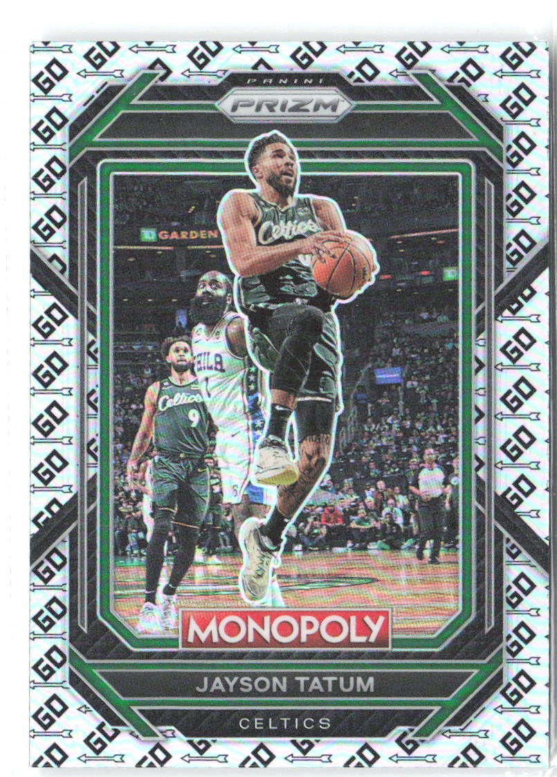 Jayson Tatum Panini Prizm Monopoly - GO Space 4 2022-23 Boston Celtics