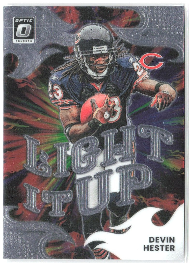 Devin Hester Donruss Optic - Light It Up 18 2025 Chicago Bears