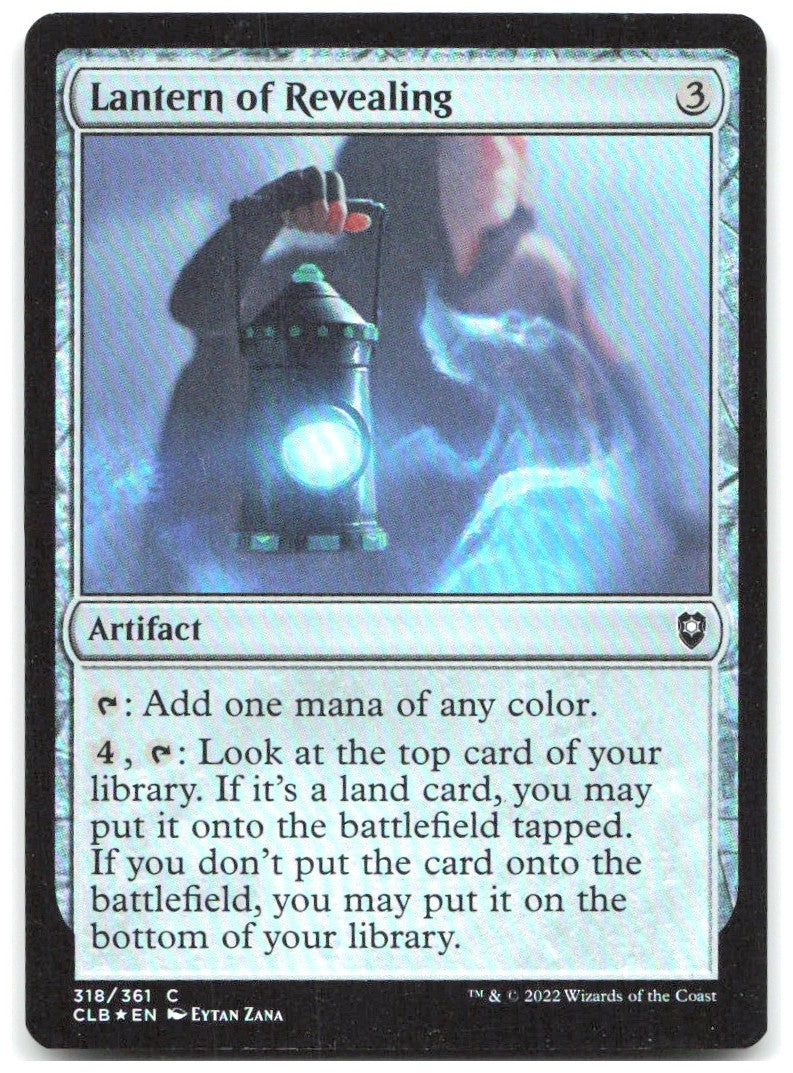 Lantern of Revealing Foil C Commander Legends Battle for Baldur's Gate 318 NM