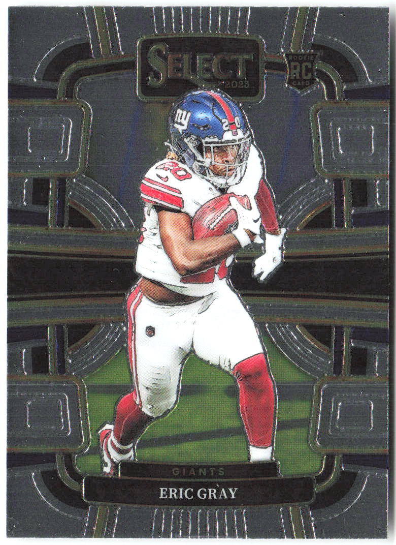 Eric Gray Panini Select 74 2023 New York Giants