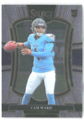Cam Ward Panini Select 126 2025 Tennessee Titans RC