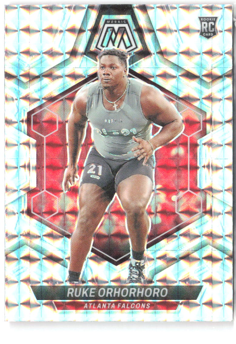 Ruke Orhorhoro Panini Mosaic - Mosaic 335 2024 Atlanta Falcons