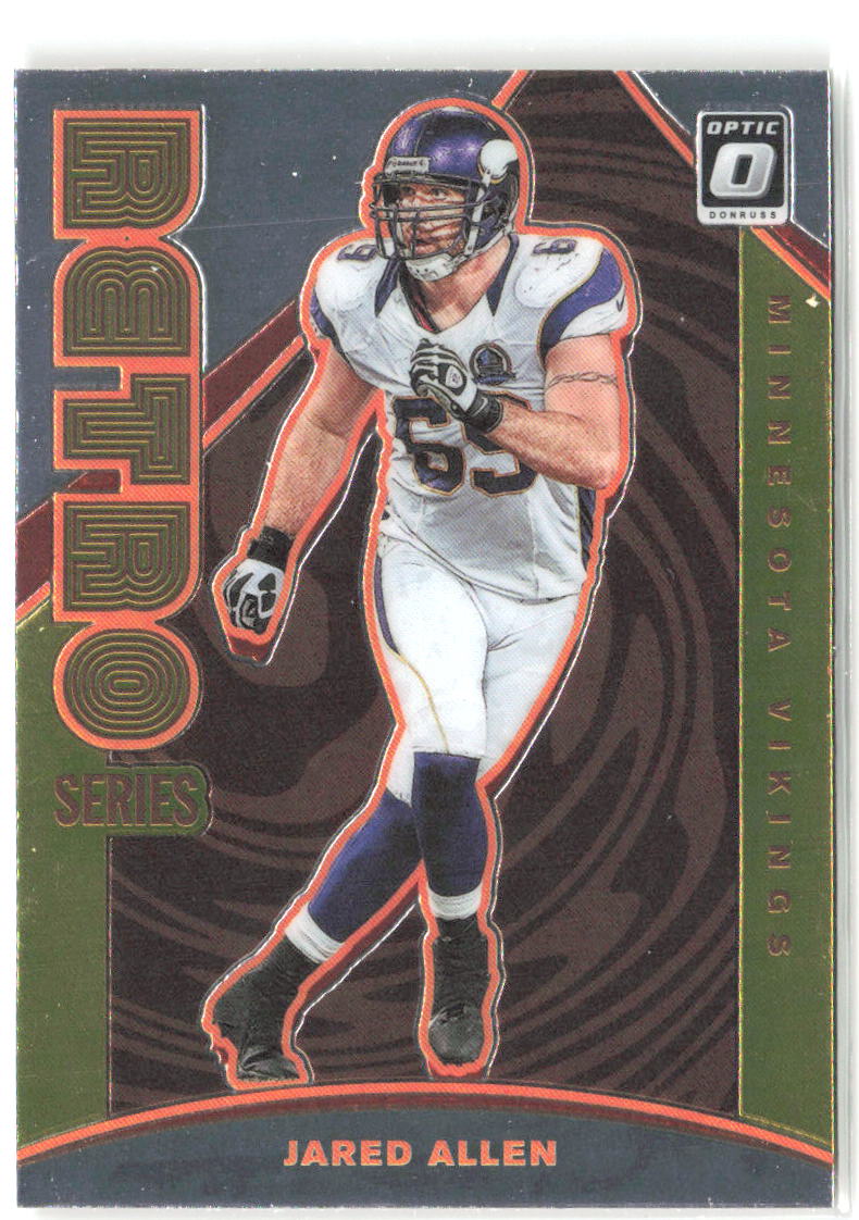 Jared Allen Donruss Optic - Retro Series RS-JA 2020 Minnesota Vikings