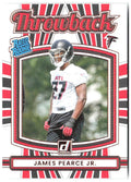 James Pearce Jr. Donruss - Rated Rookies Throwback 13 2025 Atlanta Falcons