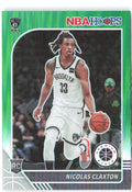 Nicolas Claxton Hoops Premium Stock - Prizms Green 241 2019-20 Brooklyn Nets