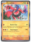 Koraidon Holo Rare ME05 Pitch Black 047/084 NM kodama