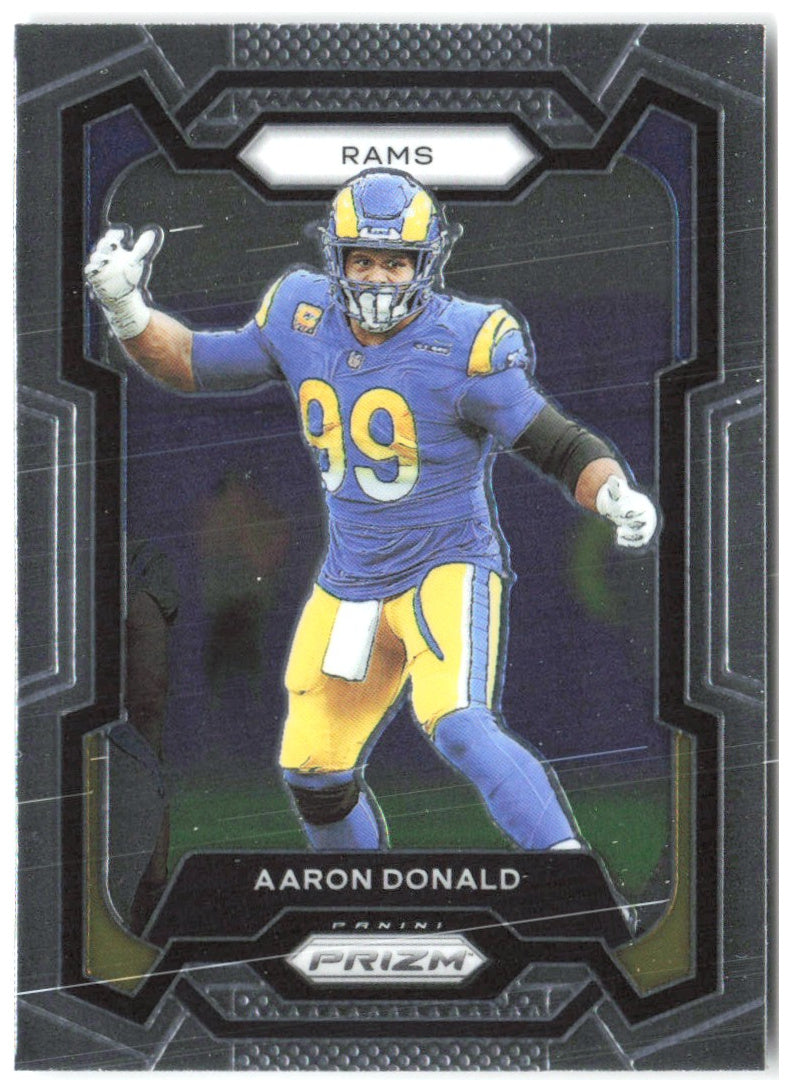 Aaron Donald Panini Prizm 162 2023 Los Angeles Rams