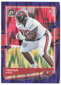 Tristan Wirfs Donruss Optic - Purple Shock 129 2020 Tampa Bay Buccaneers