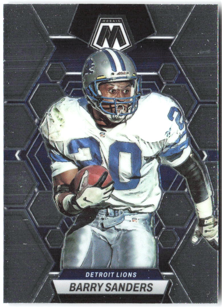 Barry Sanders Panini Mosaic 190 2023 Detroit Lions