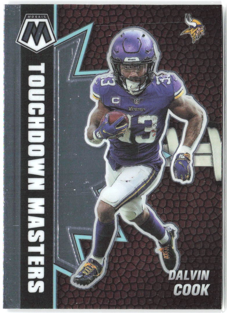 Dalvin Cook Panini Mosaic - Touchdown Masters TM-5 2021 Minnesota Vikings