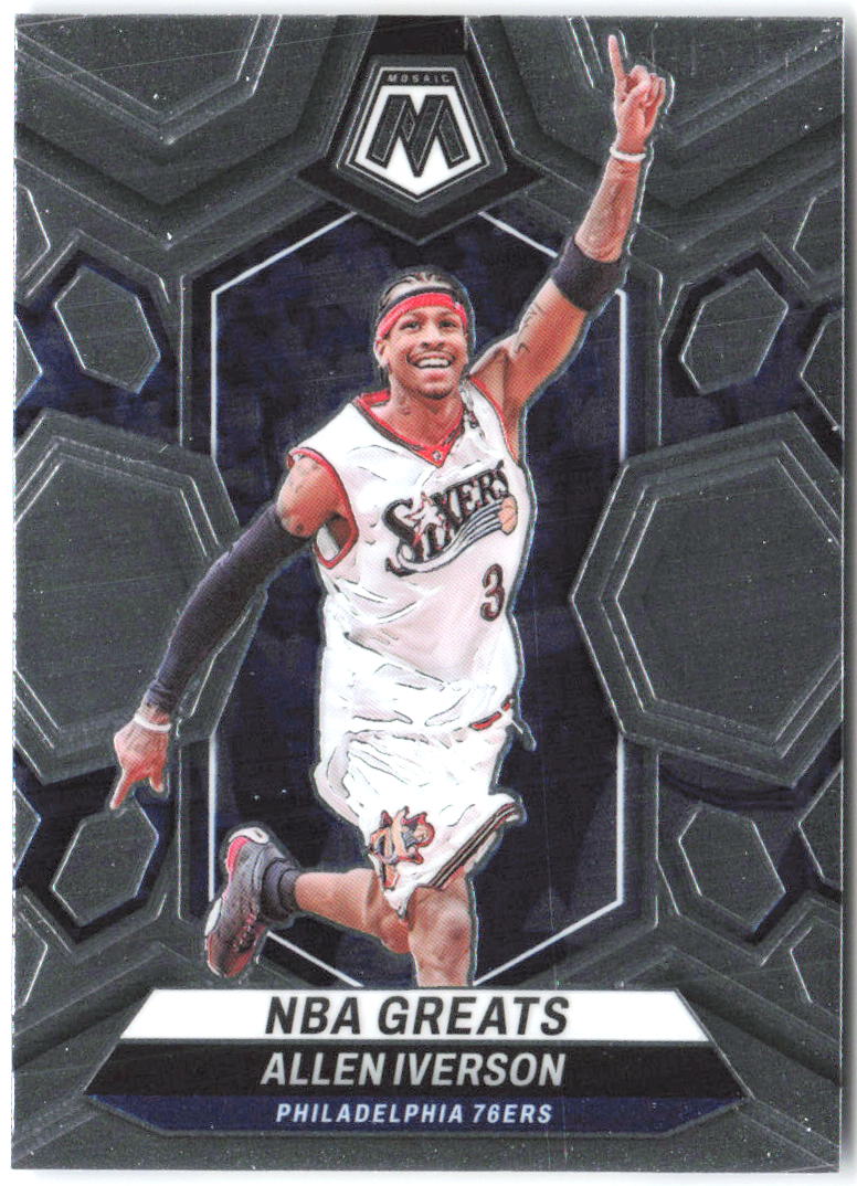 Allen Iverson Panini Mosaic 300 2023-24 Philadelphia 76ers