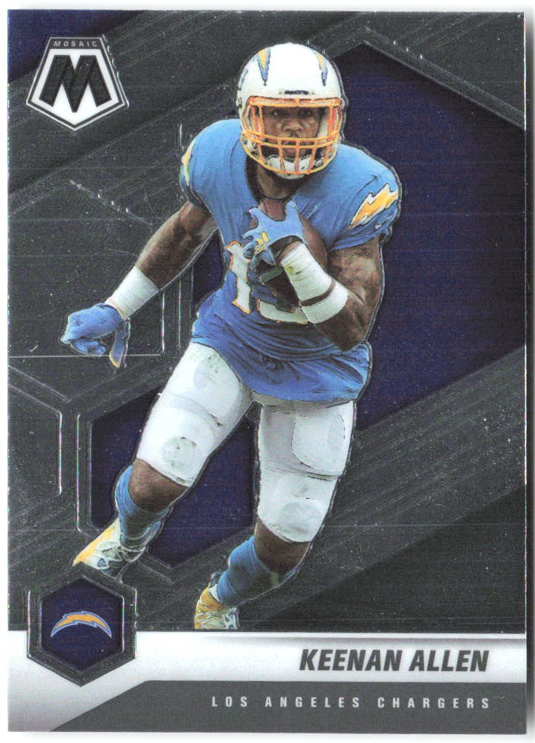 Keenan Allen Panini Mosaic 113 2021 Los Angeles Chargers