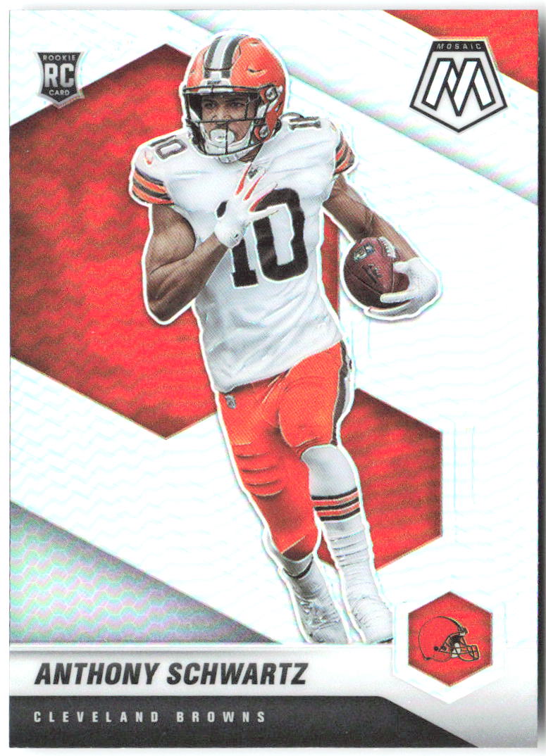 Anthony Schwartz Panini Mosaic - Prizm Silver 331 2021 Cleveland Browns