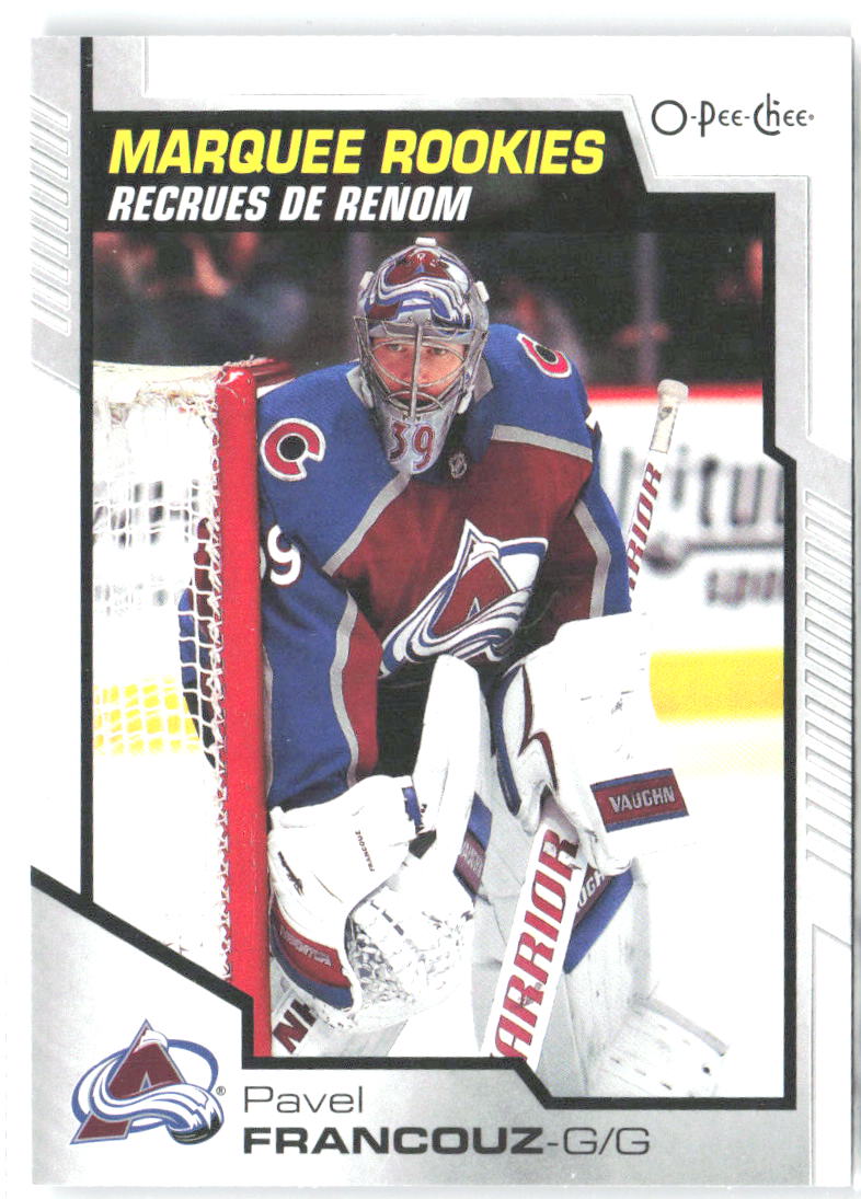 Pavel Francouz Upper Deck - 2020-21 O-Pee-Chee Update 648 2020-21 Colorado Avalanche RC