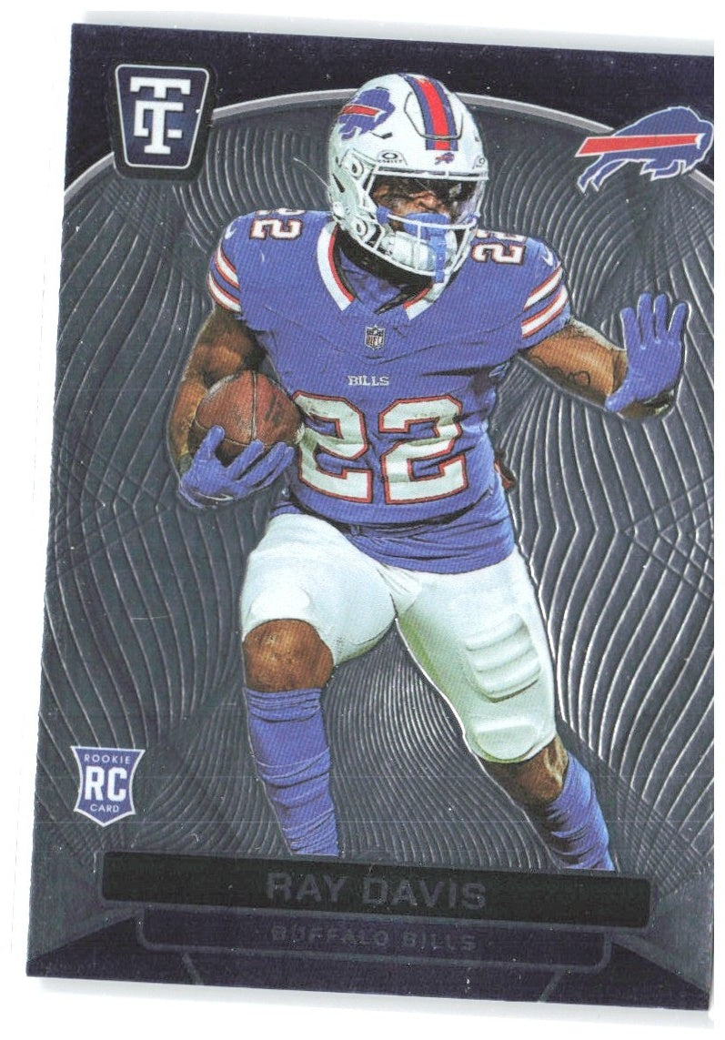 Ray Davis Panini Totally Certified 162 2024 Buffalo Bills RC