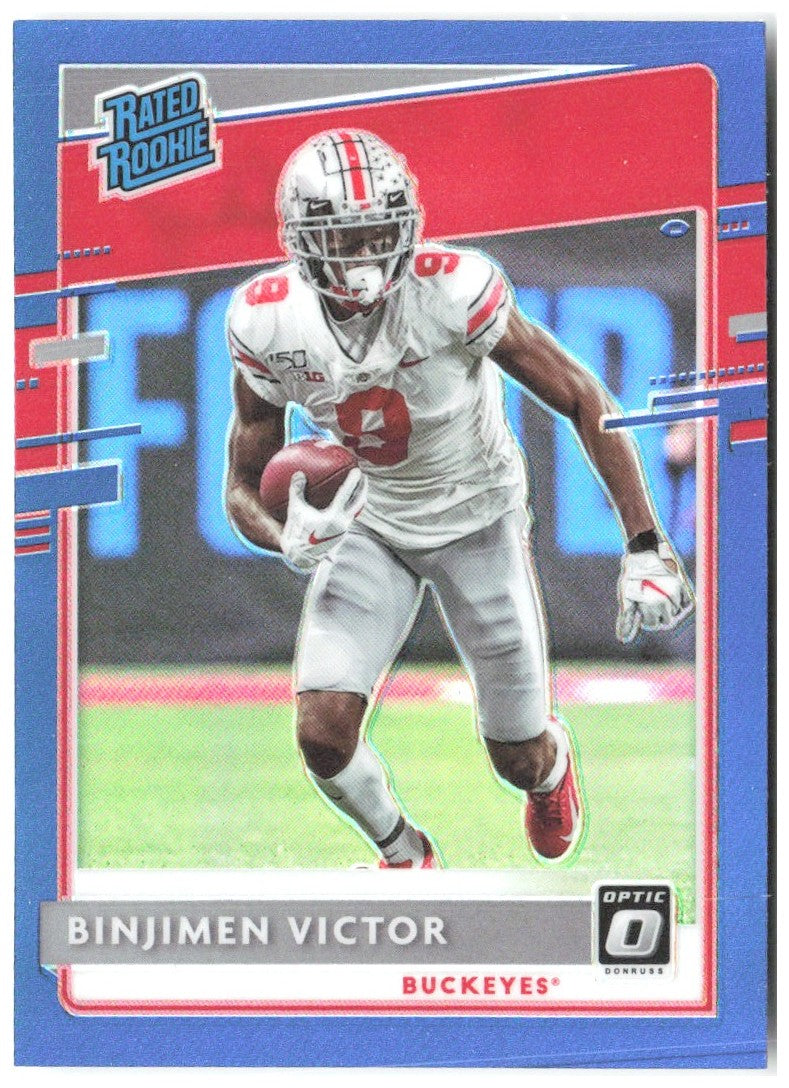 Binjimen Victor Chronicles Draft Picks Donruss Optic Rated Rookies Blue 21 2020