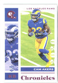 Cam Akers Panini Chronicles - Pink 56 2020 Los Angeles Rams