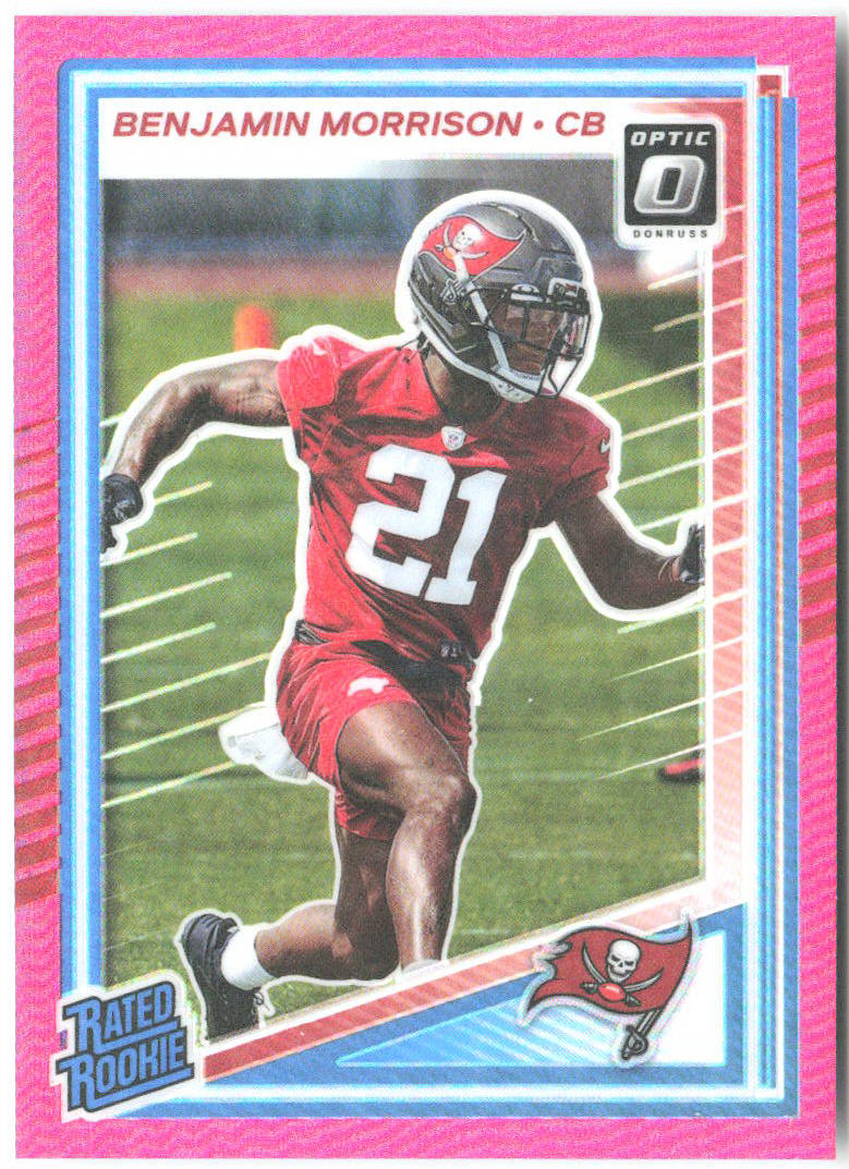 Benjamin Morrison Donruss Optic - Pink 236 2025 Tampa Bay Buccaneers