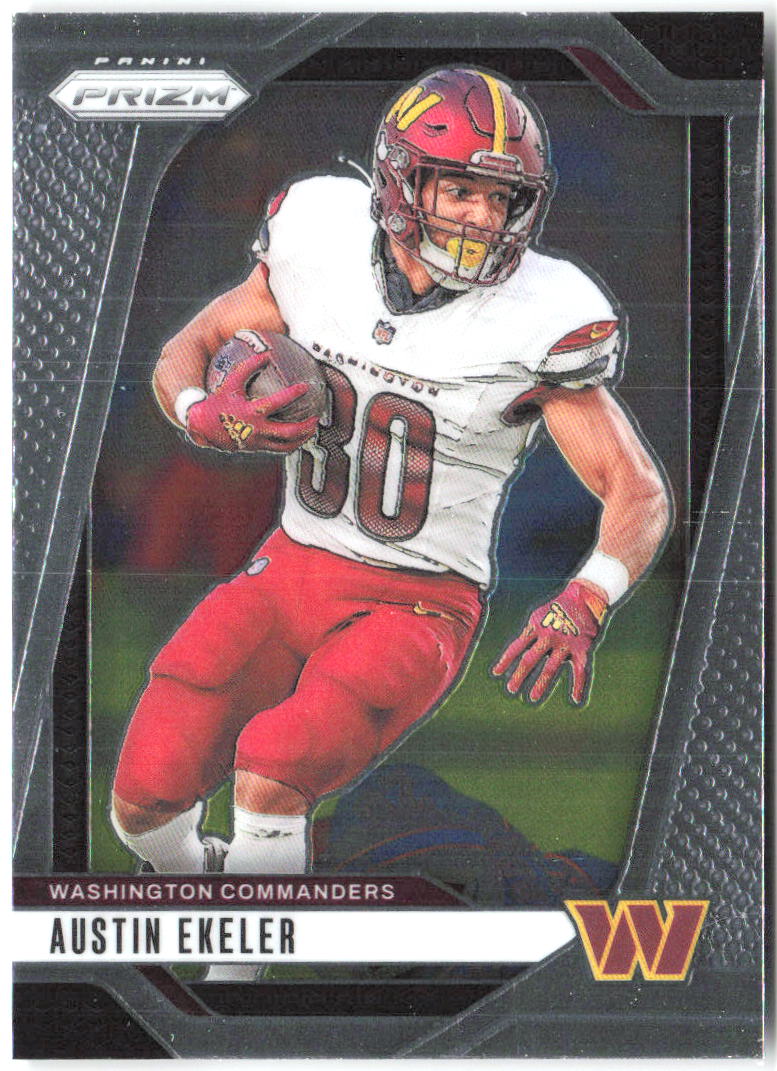 Austin Ekeler Panini Prizm 287 2024 Washington Commanders