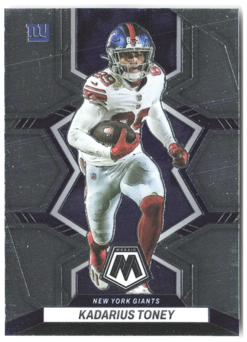 Kadarius Toney Panini Mosaic 148 2022 New York Giants