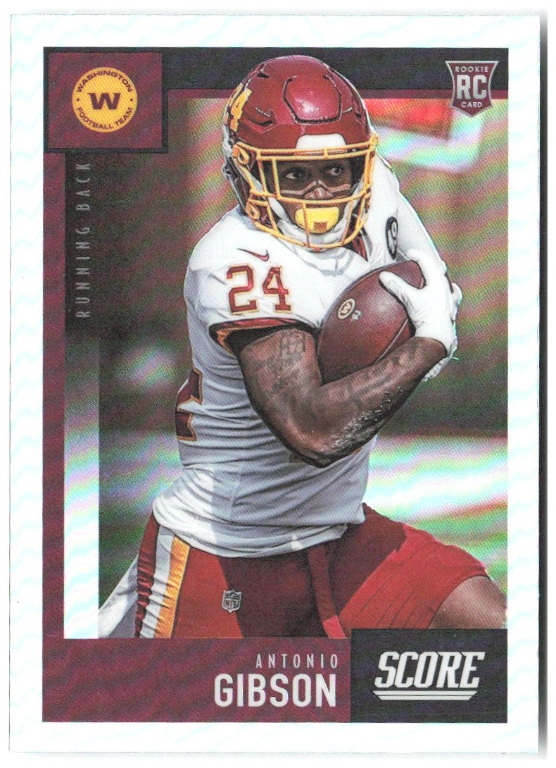 Antonio Gibson Chronicles - 2020 Score Update Rookies Silver 456 2020 Washington