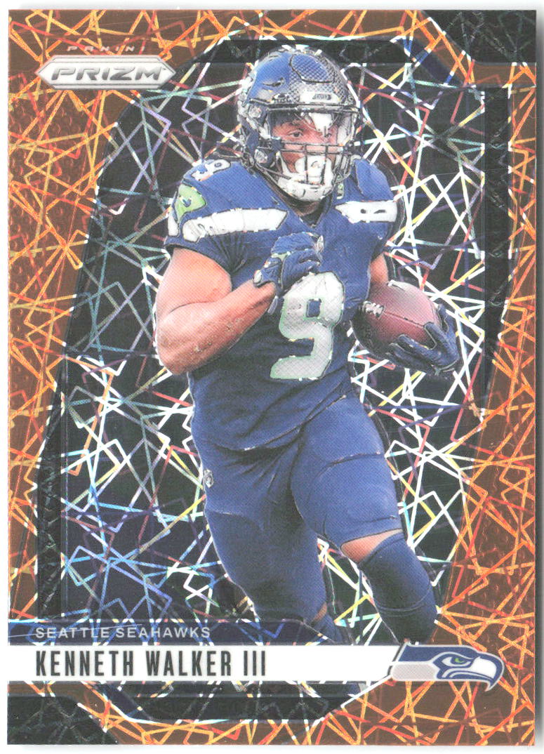 Kenneth Walker III Panini Prizm - Lazer 260 2024 Seattle Seahawks