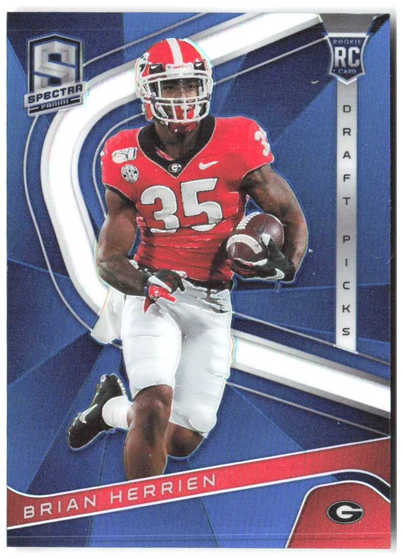 Brian Herrien Chronicles Draft Picks - Spectra Blue 21 2020 Georgia Bulldogs