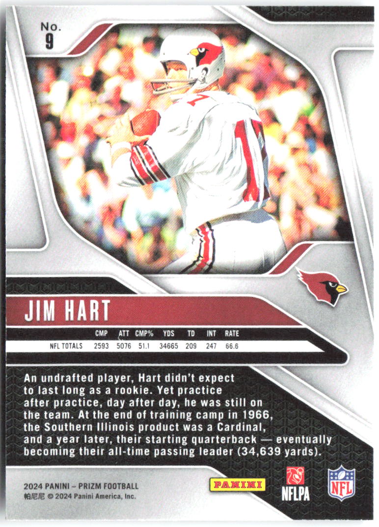 Jim Hart Panini Prizm 9 2024 St. Louis Cardinals