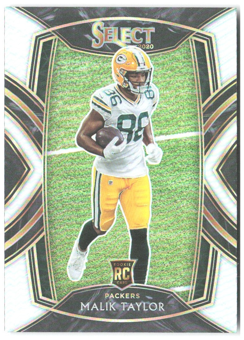Malik Taylor Panini Select - Silver Prizm 282 2020 Green Bay Packers